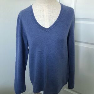 Charter Club Periwinkle Cashmere Sweater
